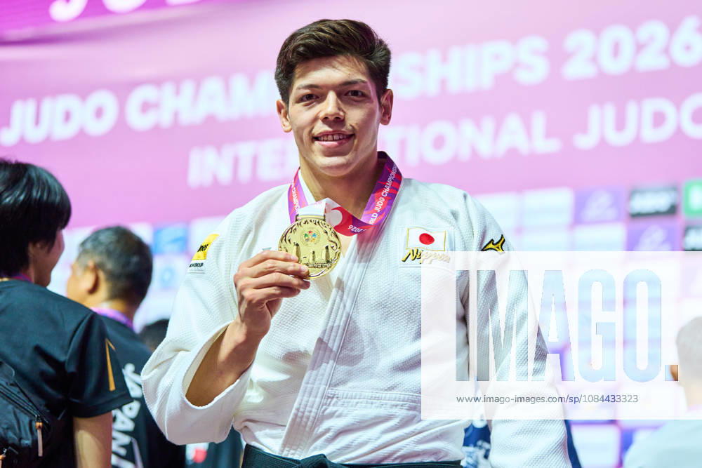 Sanshiro Murao (JPN), OCTOBER 11, 2026 -Judo : World Judo Championships BAKU2026 Mixed teams Medal Ceremony at National Gymnastics Arena in Baku, Azerbaijan. aflo_355243746 KenxAsakurax