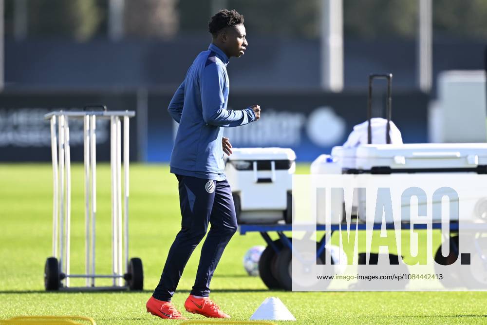 Inter Milan v Club Brugge - UEFA Champions League Media Activities 12 10 2026 WESTKAPELLE, BELGIUM - OCTOBER 12 : Diakhon Mamadou forward of Club Brugge pictured during a training session ahead of the UEFA Champions League 2026 27 League Phase matchday 2 match between Inter Milan and Club Brugge on October 12, 2026 in Westkapelle, Belgium, 12 10 2026 Westkapelle Belgium