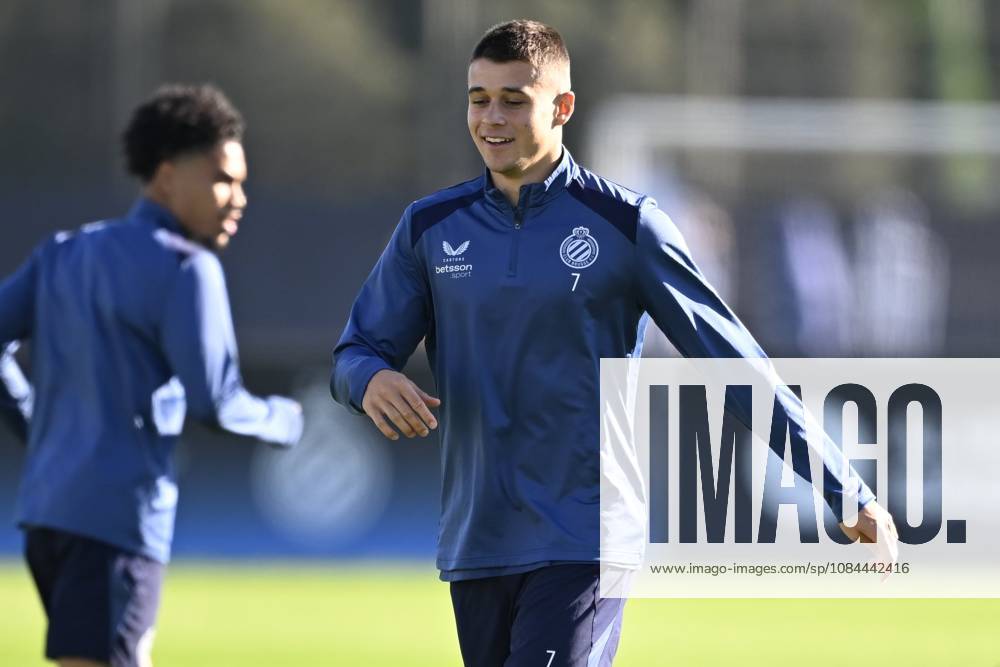 Inter Milan v Club Brugge - UEFA Champions League Media Activities 12 10 2026 WESTKAPELLE, BELGIUM - OCTOBER 12 : Tresoldi Nicolo forward of Club Brugge pictured during a training session ahead of the UEFA Champions League 2026 27 League Phase matchday 2 match between Inter Milan and Club Brugge on October 12, 2026 in Westkapelle, Belgium, 12 10 2026 Westkapelle Belgium