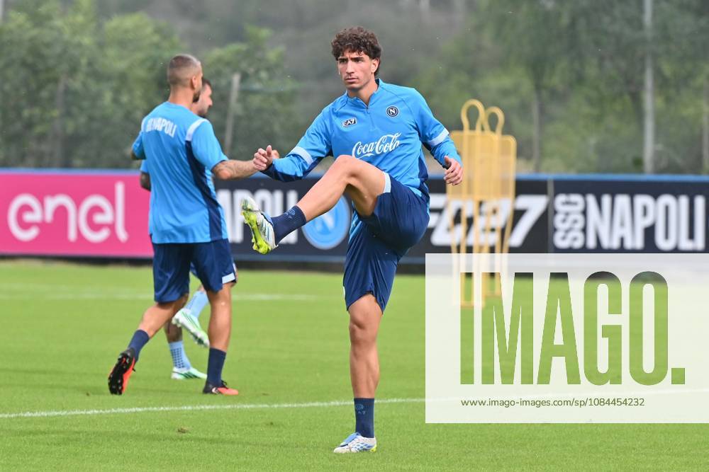 Foto IPP Felice De Martino Castel Volturno (Ce) 12 10 2026 Allenamento Napoli pre gara Champions League con il Villareal Nella foto: Luca Marianucci Italy Photo Press World Copyright Castel Volturno italy ITALY