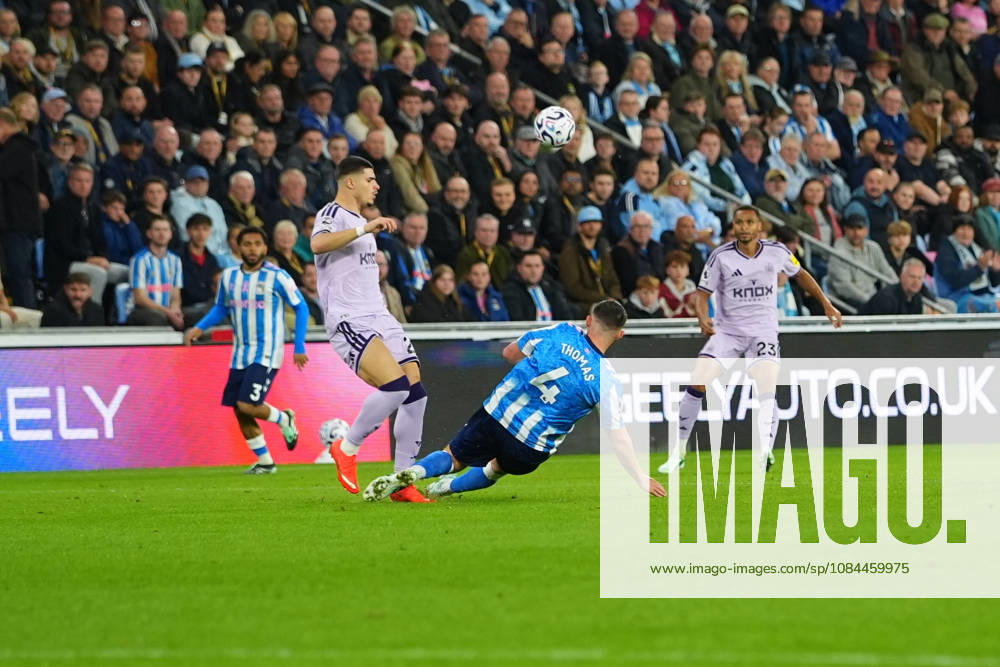 Coventry City and Newcastle United players battle for possession during the Premier League match between Coventry City and Newcastle United at Coventry Building Society Arena (Photo by Jay Soundo)