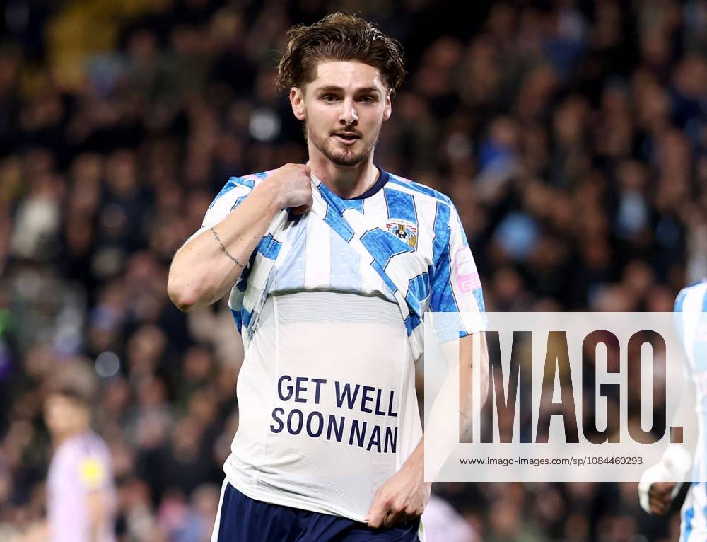 Jack Rudoni of Coventry City celebrates after scoring their side s first goal of the game Coventry City v Newcastle United, Premier League, Football, Football, Coventry Building Society Arena, Coventry, UK - 12 Oct 2026Coventry Coventry Building Society Arena United Kingdom