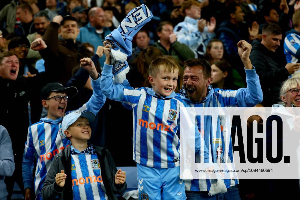 Coventry City supporters celebrate Coventry City v Newcastle United, Premier League, Football, Football, Coventry Building Society Arena, Coventry, UK - 12 Oct 2026Coventry Coventry Building Society Arena United Kingdom