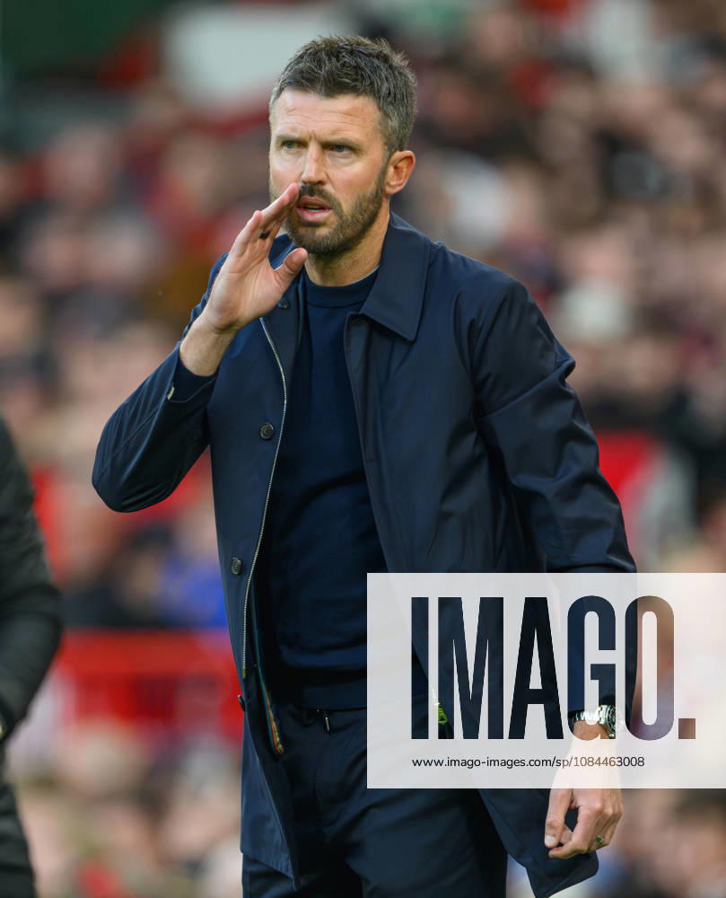 Manchester United, ManU v Tottenham Hotspur - Premier League League - Old Trafford - Manchester. Manchester United v Tottenham Hotspur - Premier League League - Old Trafford - Manchester. Manchester United Manager Michael Carrick. Picture : Mark Pain MANCHESTER England