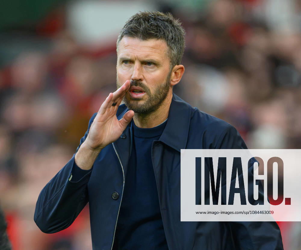 Manchester United, ManU v Tottenham Hotspur - Premier League League - Old Trafford - Manchester. Manchester United v Tottenham Hotspur - Premier League League - Old Trafford - Manchester. Manchester United Manager Michael Carrick. Picture : Mark Pain MANCHESTER England