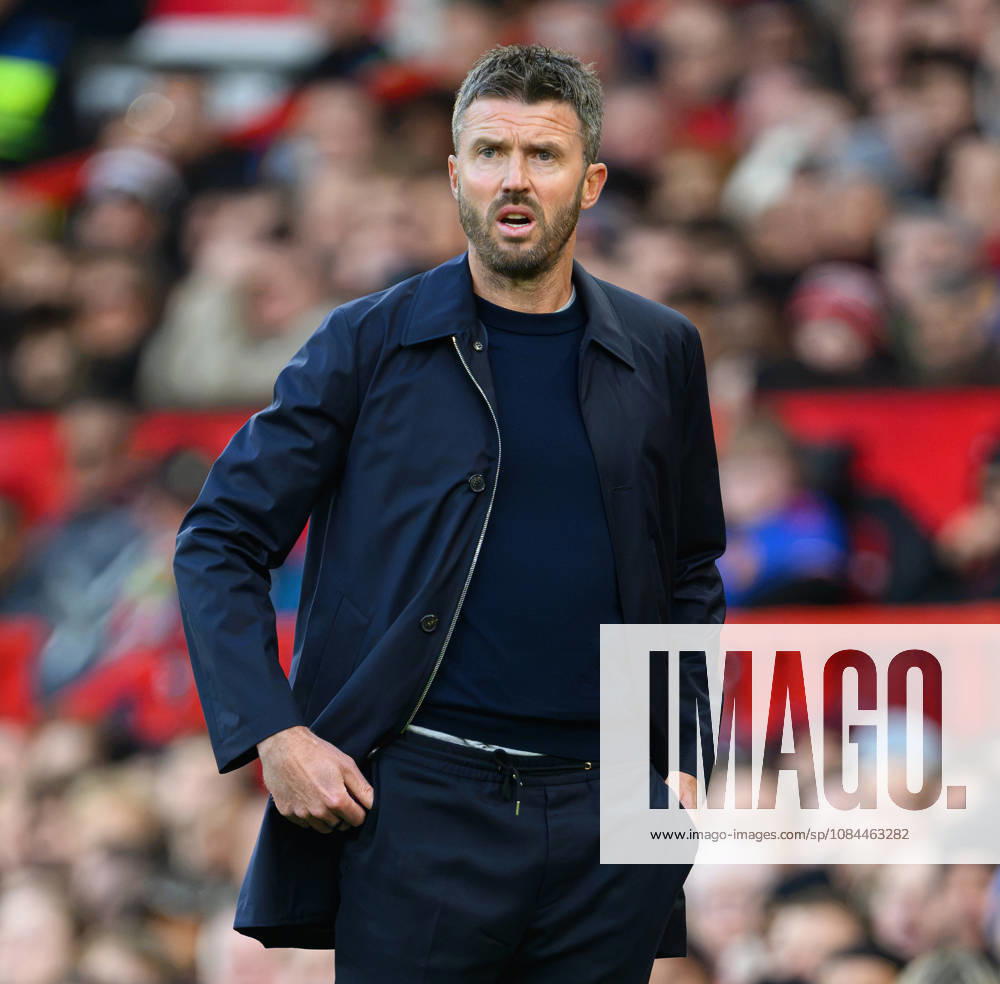 Manchester United, ManU v Tottenham Hotspur - Premier League League - Old Trafford - Manchester. Manchester United v Tottenham Hotspur - Premier League League - Old Trafford - Manchester. Manchester United Manager Michael Carrick. Picture : Mark Pain MANCHESTER England