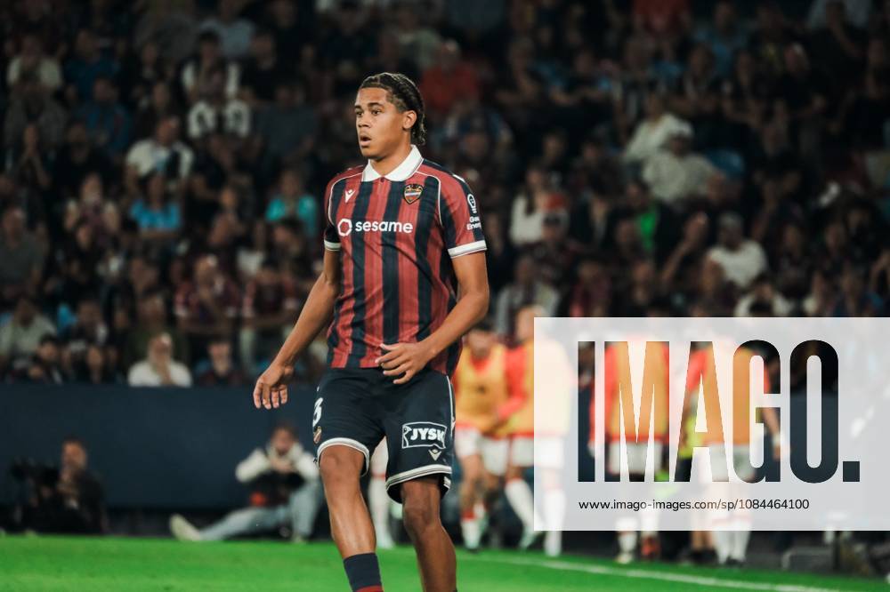 ESP LaLiga EA Sports UD Levante vs. Sevilla FC Ifeanyi Ndukwe of Levante during the LaLiga EA Sports match between UD Levante and Sevilla CF, played at Ciudad de Valencia Stadium in Valencia on October 12, 2026, in Valencia, Spain. Soccer