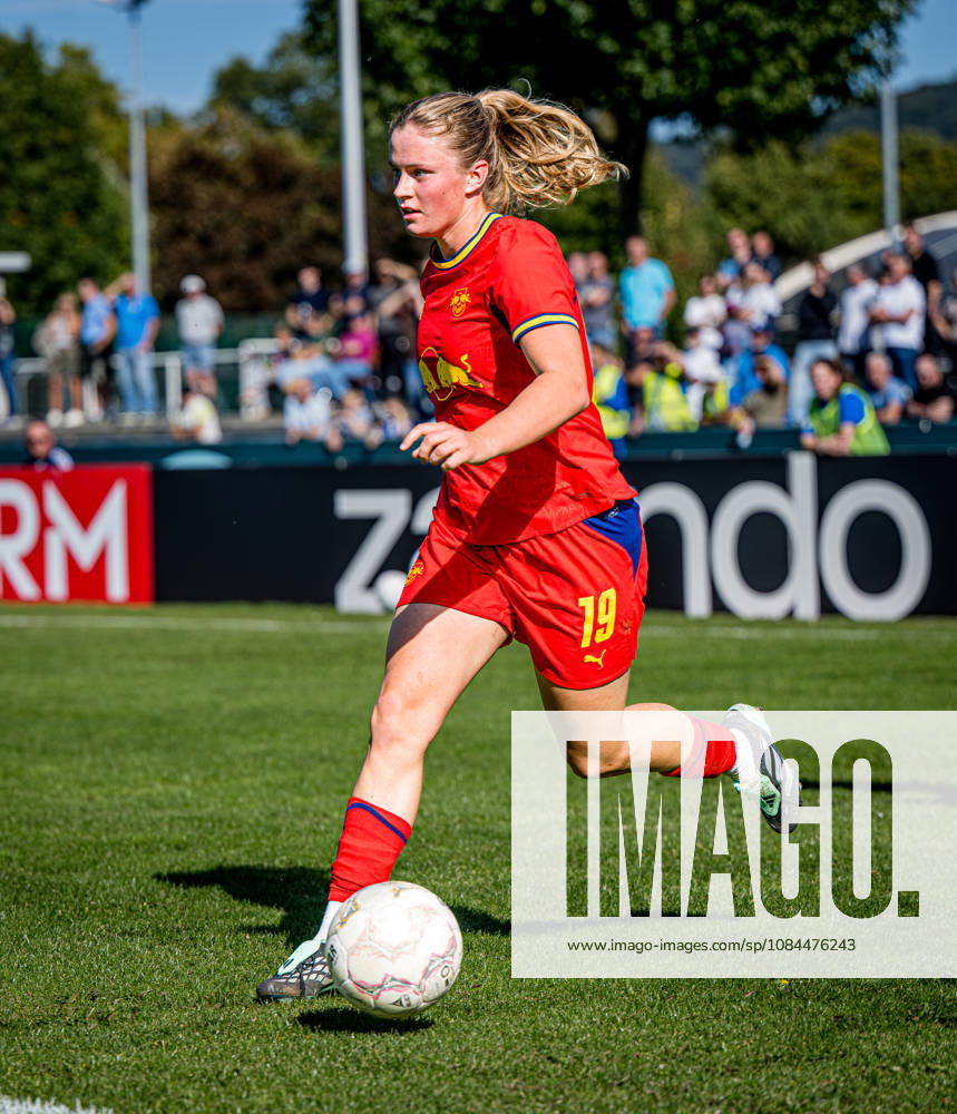 Leipzig s Marie Kleemann, Women s DFB Cup, 1st Round: Sportfreunde Blau Gelb Marburg vs. RB Leipzig, September 27, 2026, Marburg, Georg Gaßmann Stadium, Marburg, RB Leipzig