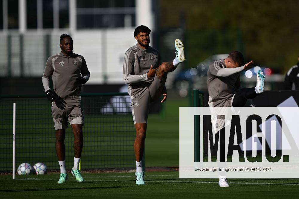 Aston Villa completes preparations for UCL clash against Fenerbahce TAMWORTH, UNITED KINGDOM - OCTOBER 13: Aston Villa team completes its preparations for the UEFA Champions League second matchday against Fenerbahce with a training session at the Bodymoor Heath Training Ground, in Tamworth, United Kingdom on October 13, 2026. Rasid Necati Aslim Anadolu Tamworth United Kingdom. Editorial use only. Please get in touch for any other usage.
