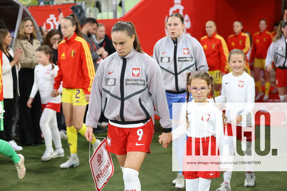 Gdansk 13.10.2026. FIFA Woman s World Cup 2027 play-off match Poland - Belgium Mecz barazowy mistrzostwa swiata FIFA 2027 Polska - Belgia Persons Shown : Ewa Pajor Fot. Mateusz Bialczyk Arena Akcji NEWSPIX.PL --- newspix.pl