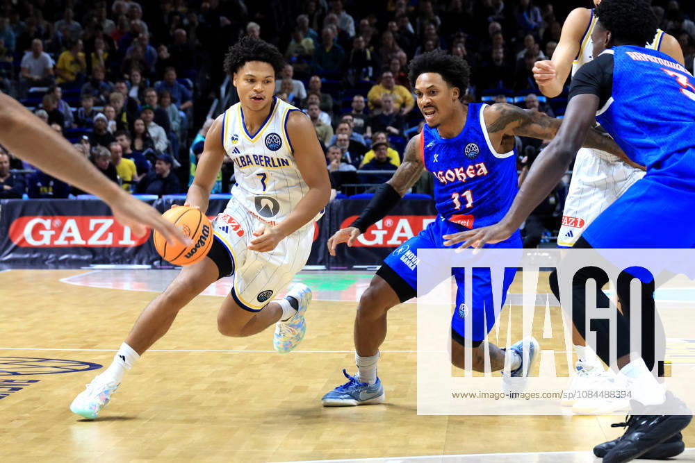 Germany, GER, DEU, Basketball, Champions League (BCL), Day 1, 2026–2027 Season, Berlin, ALBA Berlin vs. Igokea Jack Kayil, ALBA Berlin 7, Nate Pierre Louis, Igokea 11, nordphoto GmbH, Engler, Berlin, Uber Arena, Berlin, Germany