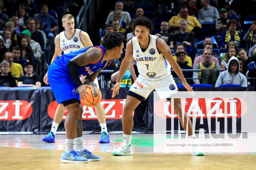 Germany, GER, DEU, Basketball, Champions League (BCL), Day 1, 2026–2027 Season, Berlin, ALBA Berlin vs. Igokea Jack Kayil, ALBA Berlin 7, Nate Pierre Louis, Igokea 11, nordphoto GmbH, Engler, Berlin, Uber Arena, Berlin, Germany