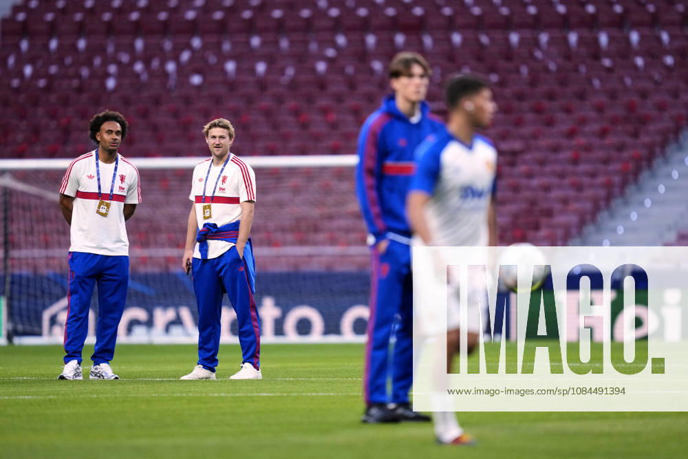 ESP: Atletico de Madrid v Manchester United, ManU FC. UEFA Champions League. Matchday 2. Joshua Zirkzee of Manchester United during the UEFA Champions League match between Atletico de Madrid and Manchester United FC played at Riyadh Metropolitano Stadium on 13 Oct 2026 in Barcelona, Spain. kpng