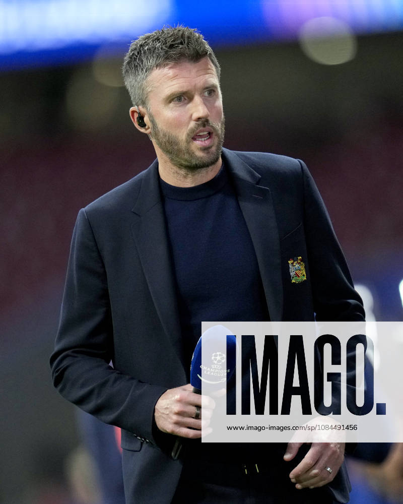 ESP: Atletico de Madrid v Manchester United, ManU FC. UEFA Champions League. Matchday 2. Michael Carrick, head coach of Manchester United during the UEFA Champions League match between Atletico de Madrid and Manchester United FC played at Riyadh Metropolitano Stadium on 13 Oct 2026 in Barcelona, Spain. kpng