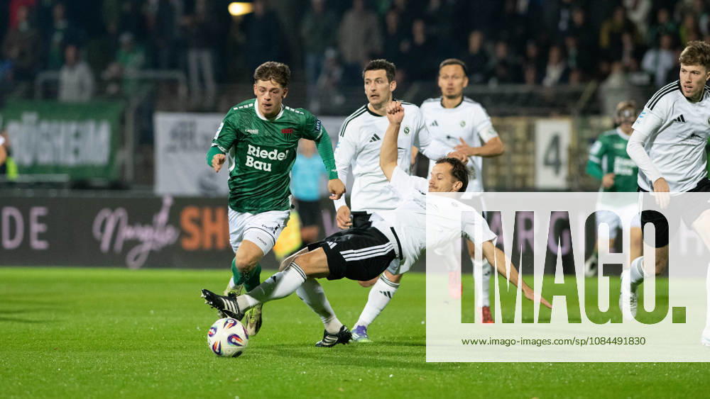 1. FC 1905 Schweinfurt vs. SpVgg Ansbach, Sachs-Stadion Football, Regionalliga Bayern 1. FC 1905 Schweinfurt vs. SpVgg Ansbach 13 Oct 2026 Sachs-Stadion , Schweinfurt, Germany Image: Valentin Schmitt (FC05), Eric Weeger (Ansbach) DFL REGULATIONS PROHIBIT ANY USE OF PHOTOGRAPHS AS IMAGE SEQUENCES AND OR QUASI-VIDEO