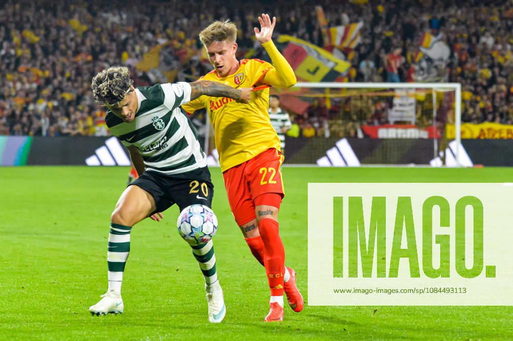 Maxi Araujo (Sporting Club Portugal) Michal Skoras (RC Lens)