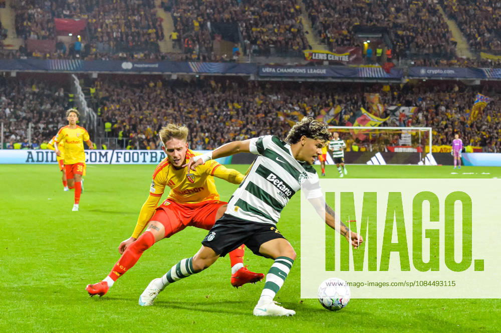 Maxi Araujo (Sporting Club Portugal) Michal Skoras (RC Lens)