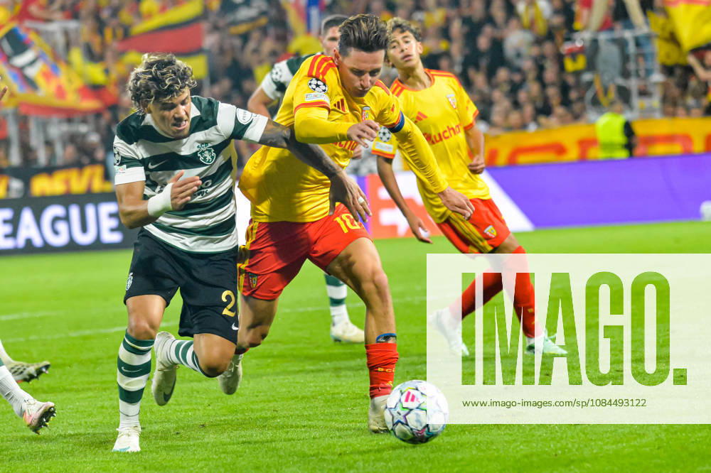 Maxi Araujo (Sporting Club Portugal) Florian Thauvin (RC Lens)