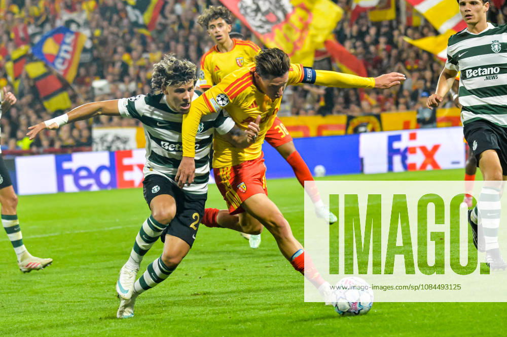 Maxi Araujo (Sporting Club Portugal) Florian Thauvin (RC Lens)