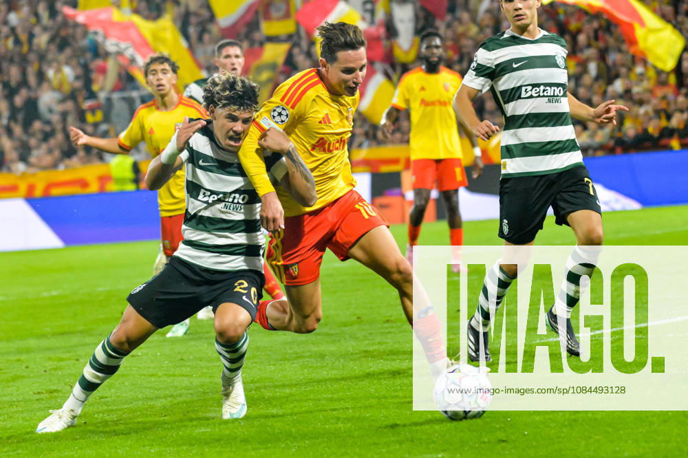 Maxi Araujo (Sporting Club Portugal) Florian Thauvin (RC Lens)