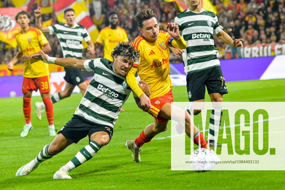 Maxi Araujo (Sporting Club Portugal) Florian Thauvin (RC Lens)