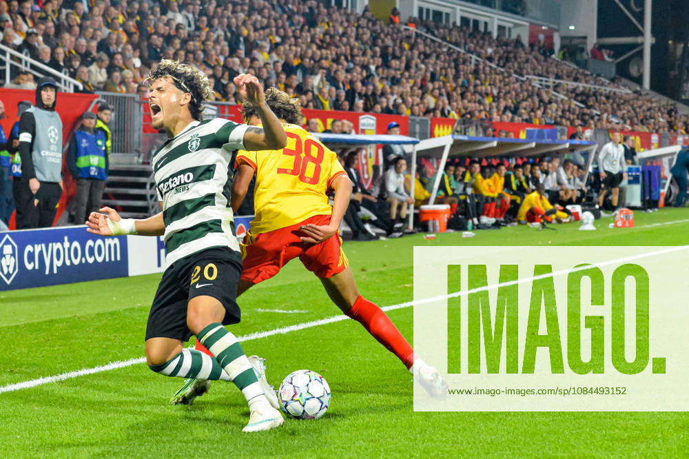 Maxi Araujo (Sporting Club Portugal) Mezian Mesloub (RC Lens)