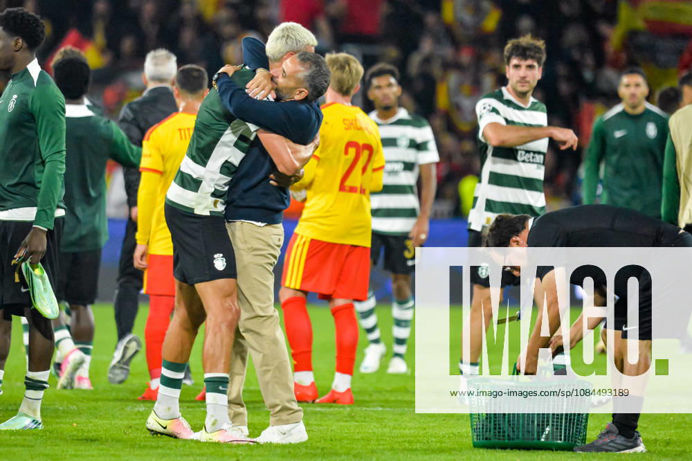 Rui Borges (Sporting Club Portugal) Silas Andersen (Sporting Club Portugal)