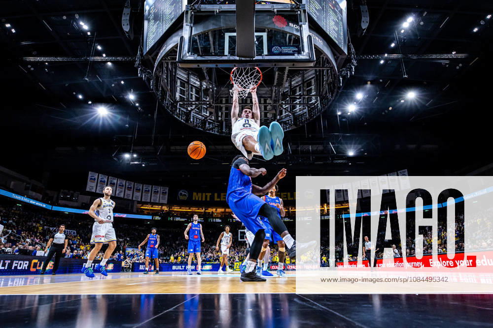 Basketball Berlin, October 13, 2026; 2026–2027 Season; FIBA BCL Regular Season, Group G; Basketball Champions League; Alba Berlin vs. Igokea M. Tel. Aleksandrovac; Joe Wieskamp (Alba Berlin, No. 11) vs. Joel Armotrading (Igokea, No. 03)