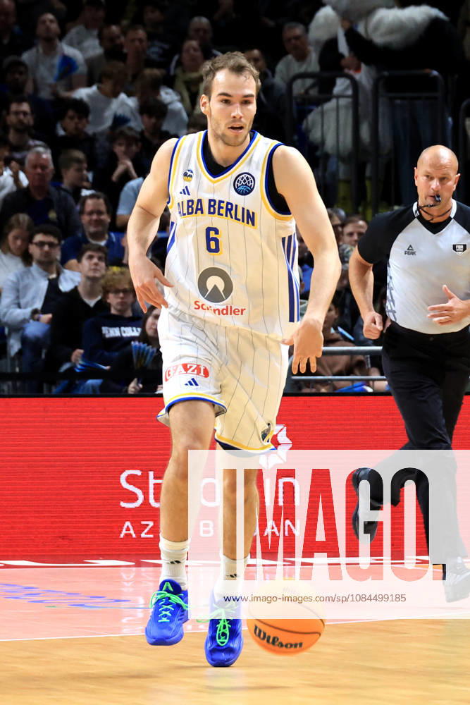Germany, GER, DEU, Basketball, Champions League (BCL), Day 1, 2026–2027 Season, Berlin, ALBA Berlin vs. Igokea MALTE DELOW ALBA Berlin 6 nordphoto GmbH Engler Berlin Uber Arena Berlin Germany