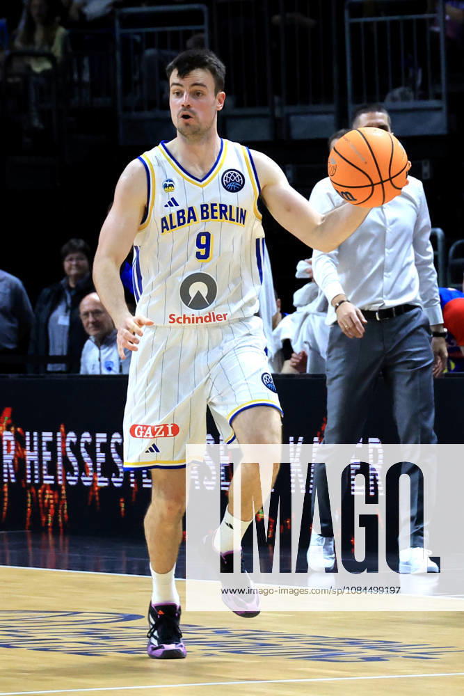 Germany, GER, DEU, Basketball, Champions League (BCL), Day 1, 2026–2027 Season, Berlin, ALBA Berlin vs. Igokea, JONAS MATTISSECK, ALBA Berlin 9, nordphoto GmbH, Engler, Berlin, Uber Arena, Berlin, Germany