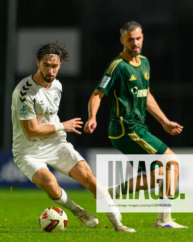 Soccer Season 2026–2027 Bavarian Regional League Matchday 14 SC Eltersdorf vs. SV Wacker Burghausen JoTe Moritz Bangerter 17, SV Wacker Burghausen Maximilian Göbhardt Goebhardt 10, SC Eltersdorf