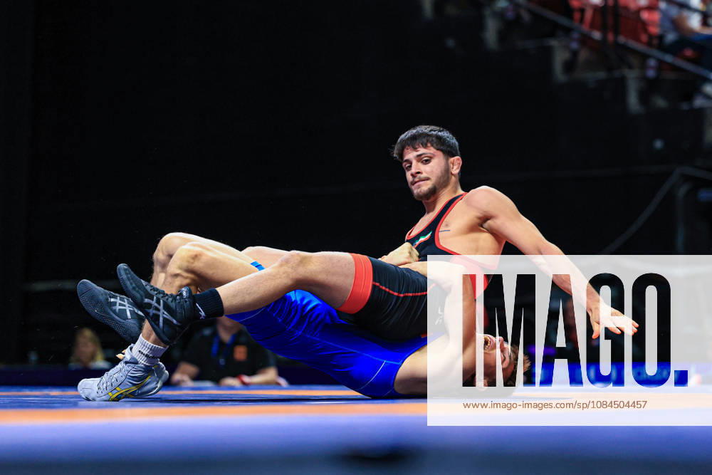 U23 World Championships, 55 kg Greco-Roman: Armin Saadi Shamsipourhaji (IRI) defeated Maxim Sarmanov (MDA)