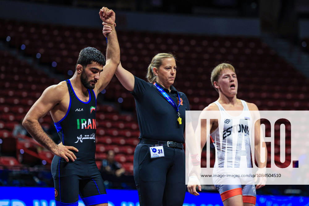 U23 World Championships, 77 kg Greco-Roman: Ahoura Malek Mohammad Bouveiri Piani (IRI) def. Artur Jeremejev (EST)