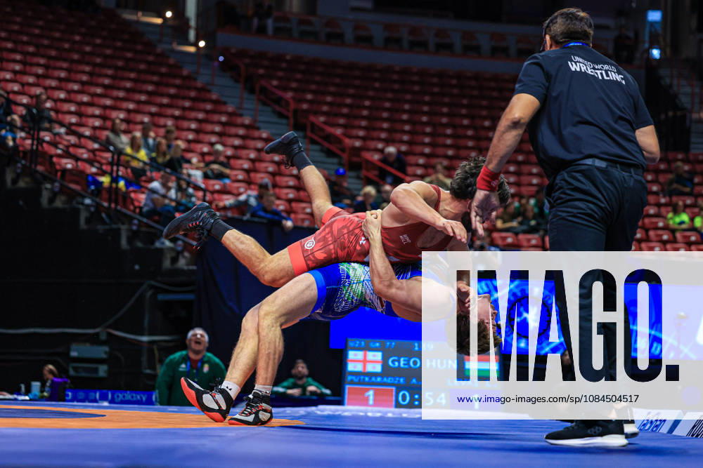 U23 World Championships, 77 kg Greco-Roman: Levente Levai (HUN) def. Anri Putkaradze (GEO)