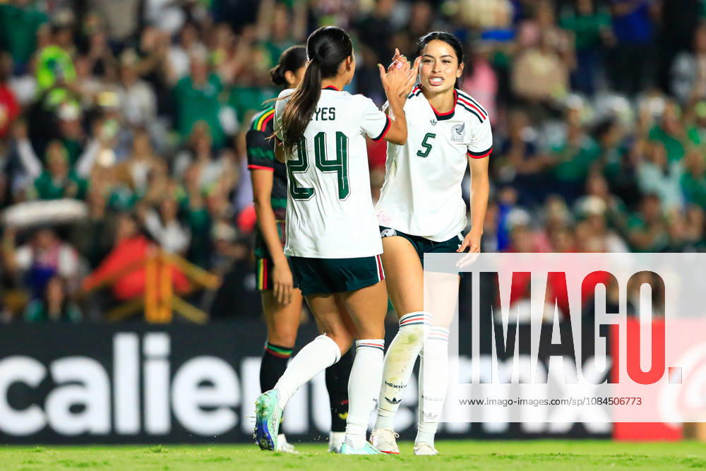 MEXICAN WOMEN S NATIONAL TEAM MEXICO VS. JAMAICA, INTERNATIONAL FRIENDLY, OCTOBER 13, 2026, QUERÉTARO, MEXICO Action photo of Maricarmen Reyes of Mexico (No. 24) celebrating a goal during an international friendly match against Jamaica at Estadio Corregidora in Querétaro, Mexico. PHOTO BY IMAGENSHOP AGENCIA FOTOGRAFICA QUERÉTARO, QUERÉTARO, MEXICO