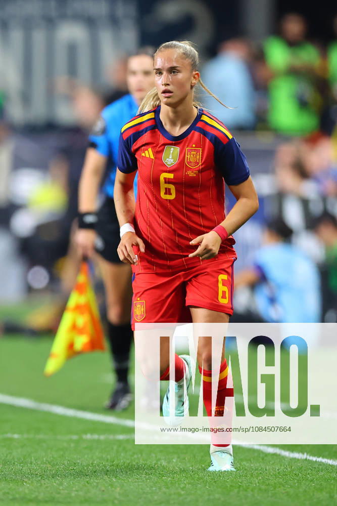 CHESTER, PA - OCTOBER 13: Andrea Medina 6 of Spain during the Womens International Friendly, Länderspiel, Nationalmannschaft against the United States at Subaru Park on October 13, 2026 in Chester, Pennsylvania. (Photo by Rich Graessle Icon Sportswire) SOCCER: OCT 13 Women s USA vs Spain Icon26101333198