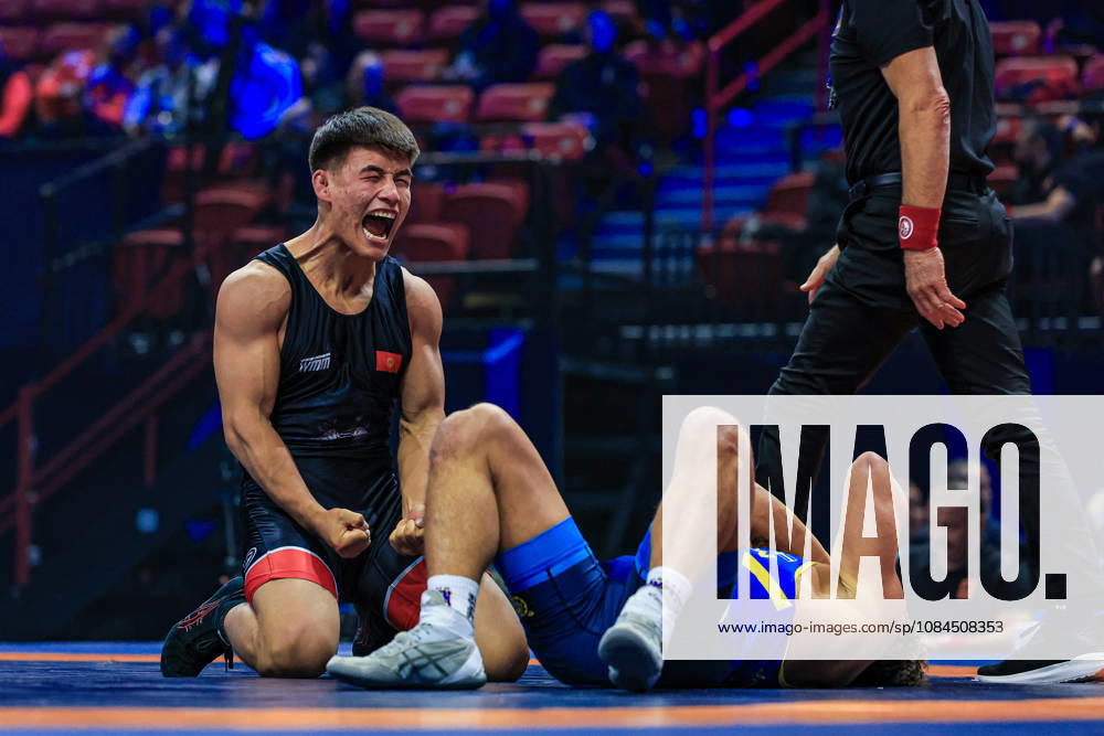 U23 World Championships, 82 kg, Greco-Roman: Erlan Mars Uulu (KGZ) vs. Alexander Mikael Johansson (SWE)