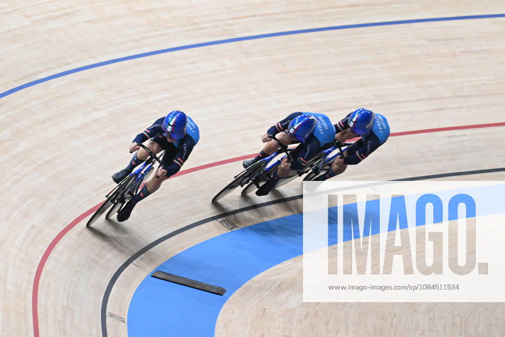 World Championships Elite Track; Giornata 01; 2026, Italia; Bianchi, Matteo; Cusumano, Filippo; Predomo, Mattia; Shanghai - Velodromo;
