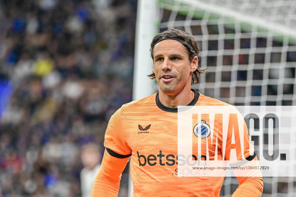 Inter v Club Brugge, UEFA Champions League football, Milano, Italy Milano, Italy. 13th, October 2026. Goalkeeper Yann Sommer of Club Brugge seen during the UEFA Champions League match between Inter and Club Brugge at Giuseppe Meazza in Milano. Italy, Milano, Giuseppe Meazza