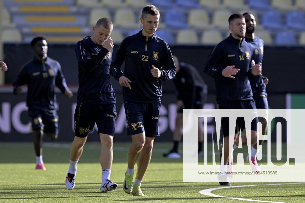 Sint-Truidense VV v Iberia Tbilisi - UEFA Conference League Media Activities 14 10 2026 SINT-TRUIDEN, BELGIUM - OCTOBER 14 : Janssens Wolke Johannes defender of Sint-Truidense VV pictured during a training session ahead of the UEFA Conference League 2026 27 first qualifying round between Sint-Truidense VV and Iberia Tbilisi on October 14, 2026 in Sint-Truiden, Belgium, 14 10 2026 Sint-Truiden Belgium