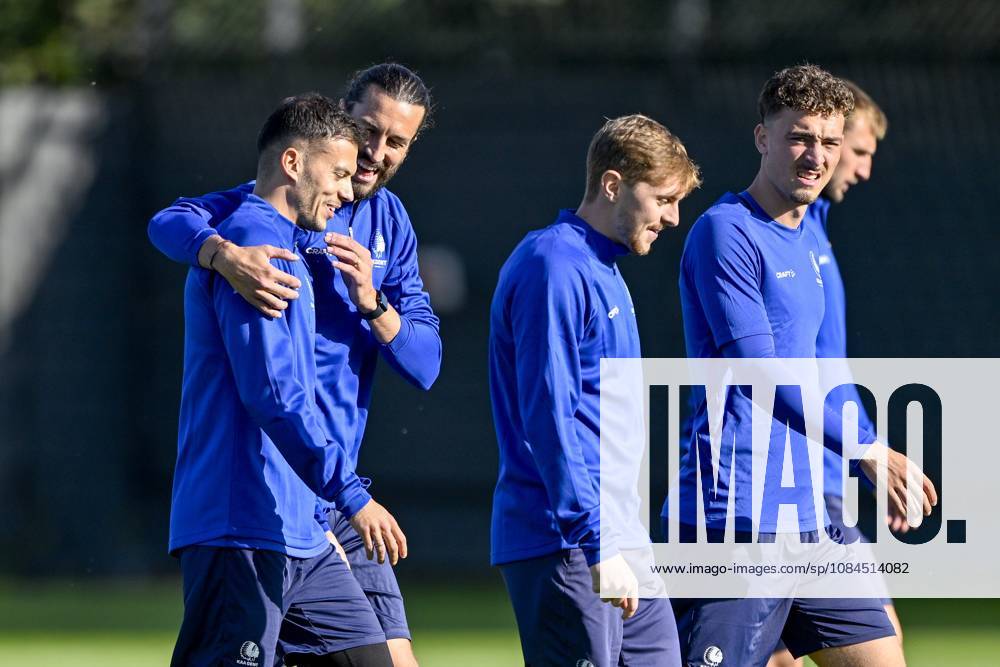KAA Gent v AGF Aarhus - UEFA Conference League Media Activities 14 10 2026 GENT, BELGIUM - OCTOBER 14 : Burgess Christian defender of KAA Gent pictured during a training session ahead of the UEFA Conference League 2026 27 League Phase matchday 1 match between KAA Gent and AGF Aarhus on October 14, 2026 in Gent, Belgium, 14 10 2026 Gent Belgium