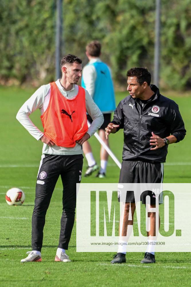 Branimir Hrgota, Coach Marcel Rapp, St. Pauli, Germany, Hamburg, Training Facility on Kollaustrasse, Soccer, 2. Bundesliga, FC St. Pauli