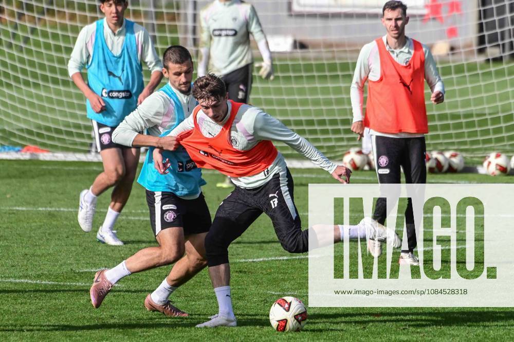 Adam Dzwigala, Scott Banks, St. Pauli, Germany, Hamburg, Training Facility on Kollaustrasse, Soccer, 2. Bundesliga, FC St. Pauli
