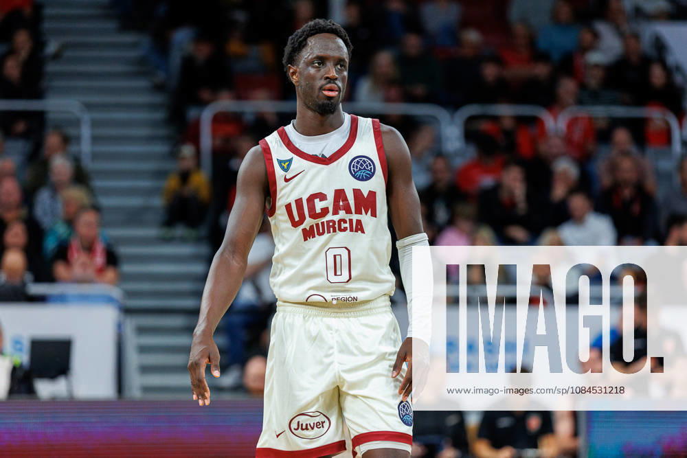 Souley Boum, UCAM Murcia, 00, Single Frame, Single Photo, Portrait, BMA365 Bamberg Baskets vs. UCAM Murcia, basketball, Basketball Champions League, Matchday 3, October 14, 2026 BMA365 Bamberg Baskets vs. UCAM Murcia, basketball, Basketball Champions League, Matchday 3, October 14, 2026 Bamberg