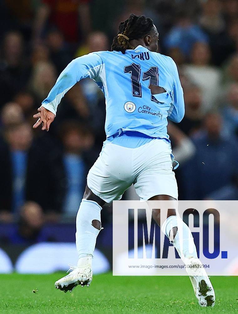 The torn shirt of Jeremy Doku of Manchester City Manchester City v Paris Saint-Germain, UEFA Champions League, Football, Etihad Stadium, Manchester, UK - 14 Oct 2026Manchester Etihad Stadium United Kingdom