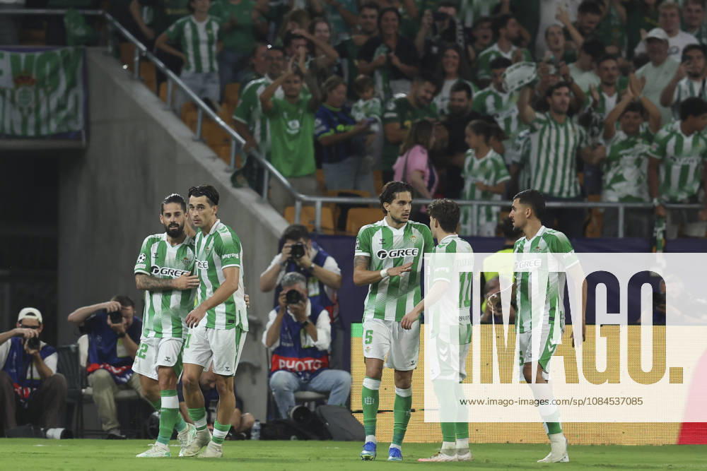 ESP: Real Betis v FC Porto. UEFA Champions League. Matchday 2. Isco Alarcon of Real Betis during the UEFA Champions League match between Real Betis and FC Porto played at La Cartuja Stadium on 14 Oct 2026 in Sevilla, Spain. kpng