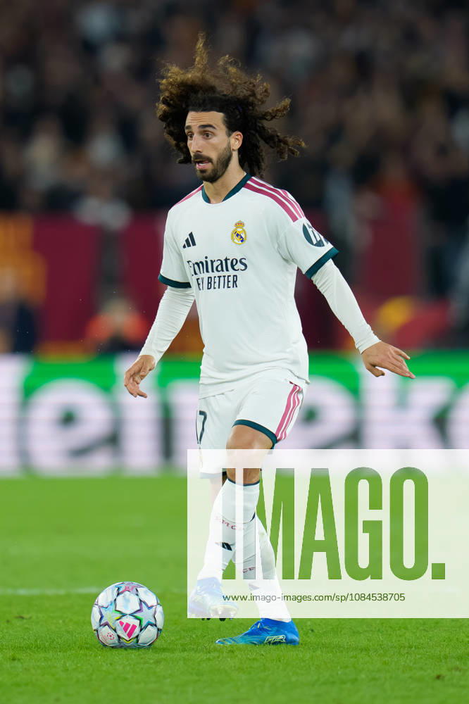 AS Roma v Real Madrid C.F. - UEFA Champions League 2026 27 League Phase MD2 Marc Cucurella of Real Madrid CF in action during the AS Roma v Real Madrid C.F. - UEFA Champions League 2026 27 League Phase MD2 at Stadio Olimpico on October 14, 2026 in Rome, Italy Rome Stadio Olimpico Lazio Italy