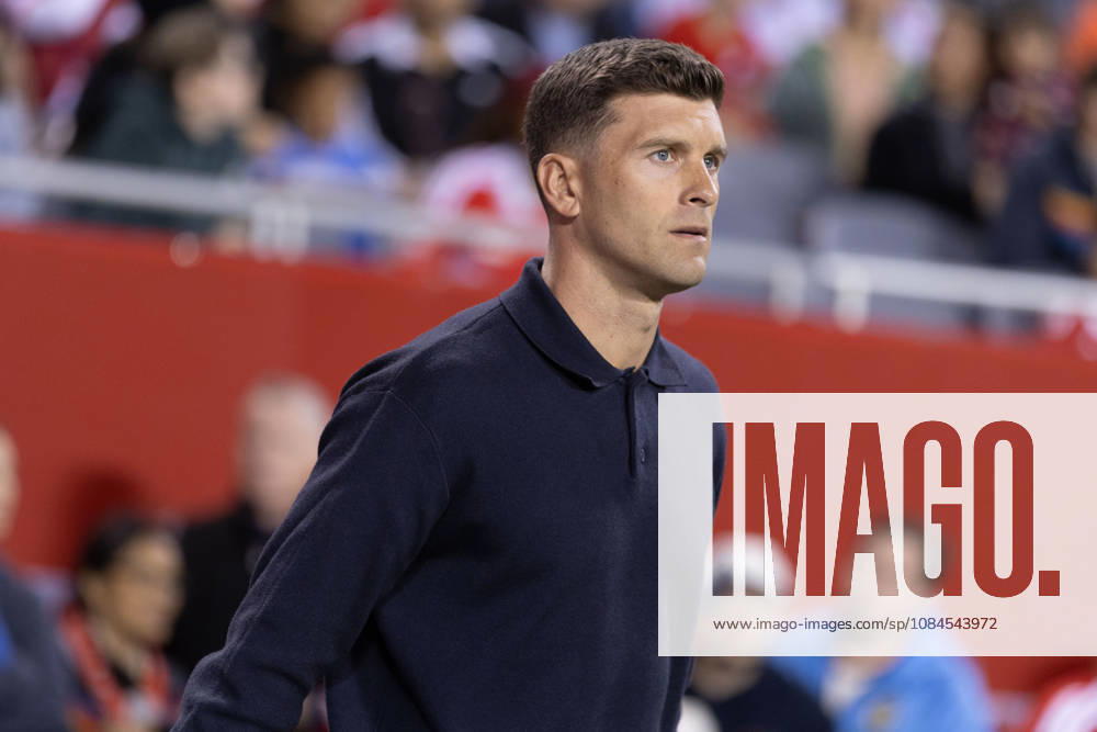 Ryan Richter, Manager of Philadelphia Union is seen before the Major League Soccer game between Chicago Fire FC and the Philadelphia Union at Soldier Field on Wednesday October 14 in Chicago, USA