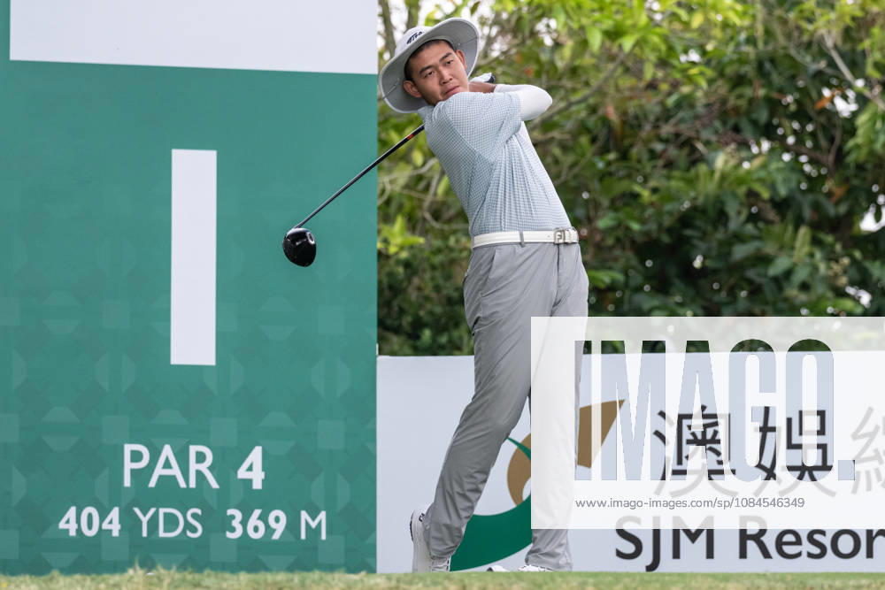 CHEN, Guxin, from China.Opening Round in the Macao Open Golf at Macau Golf & Country Club. Coloane China - ZUMAr144 20261015_zap_r144_089