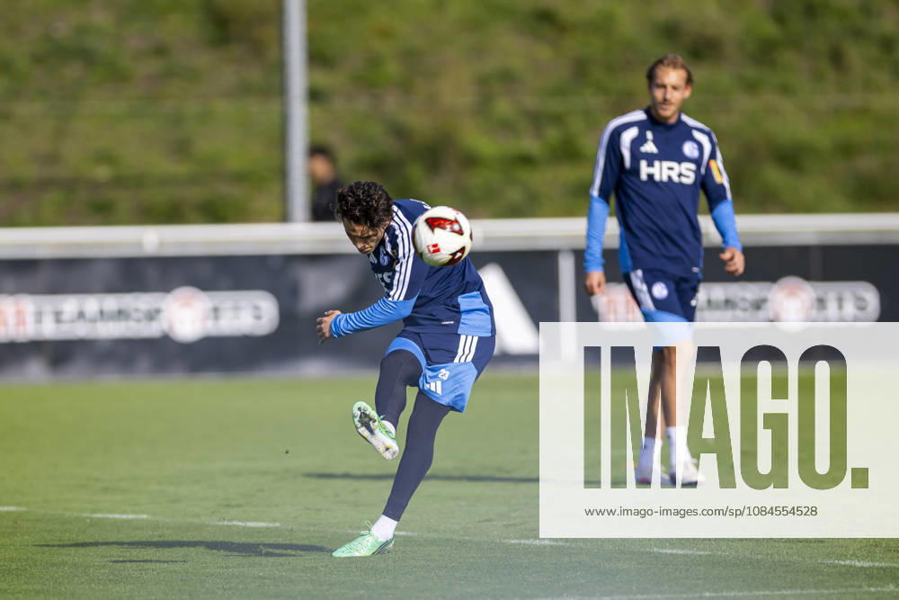 Soccer, FC Schalke 04 practice Soufiane El Faouzi FC Schalke 04 Gelsenkirchen FC Schalke 04 training facility NRW Germany xRHR PHOTO YYx